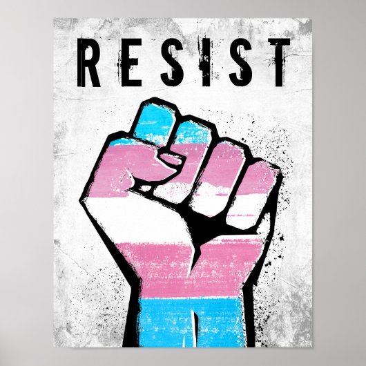 トランス抵抗 ポスター (正面)
