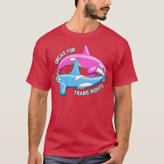 トランス権のためのOrcas 1 Tシャツ