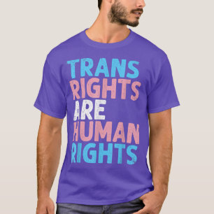 トランス権は人権トランスジェンダーおもしろいLgbである Tシャツ