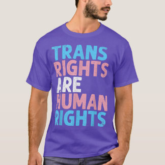 トランス権は人権トランスジェンダーおもしろいLgbである Tシャツ