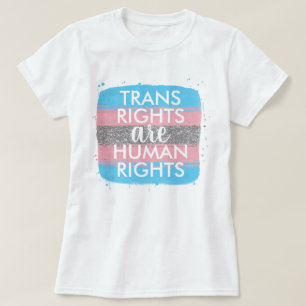 トランス権は人権 Tシャツ