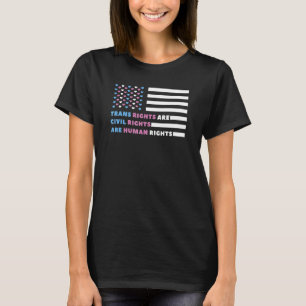 トランス権は市民権は人権LGB Tシャツ