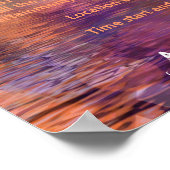 トランス紫オレンジプールパーティーイベントチラシポスター ポスター (角)