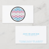 トランス聖幾何学 名刺 (正面/裏面)