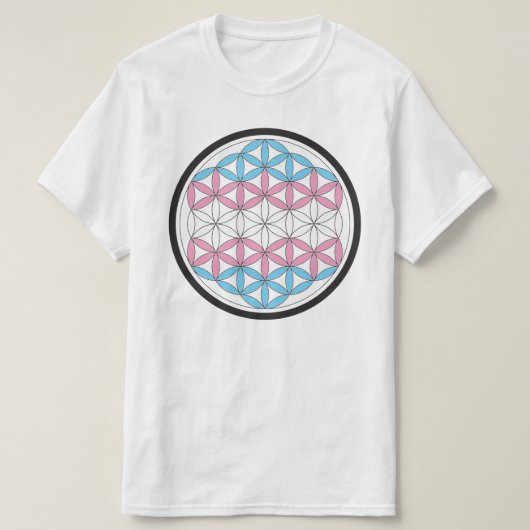 トランス聖幾何学 Tシャツ (デザイン正面)