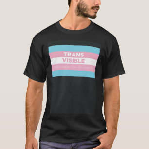 トランス表示トランスジェンダーの可視性の日 Tシャツ