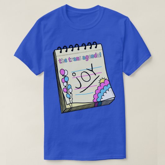 トランス議題 Tシャツ (デザイン正面)