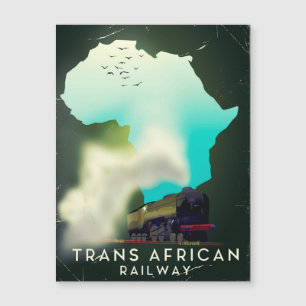 トランス・アフリカ鉄道の旅ポスター