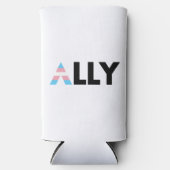 トランス・アリーLGBT スリム缶クーラー (正面)