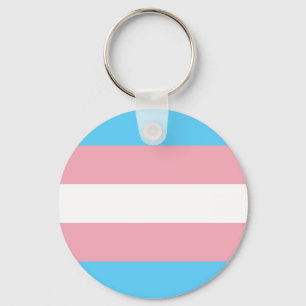 トランス・ジェンダーのプライドの旗- LGBTの虹 キーホルダー