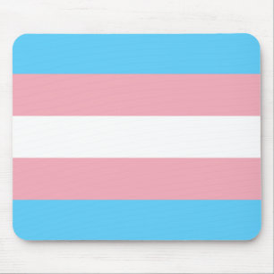 トランス・ジェンダーのプライドの旗- LGBTの虹 マウスパッド