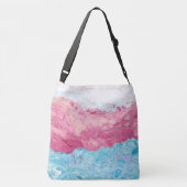 トランス・ジェンダーのプライド クロスボディバッグ (裏面)