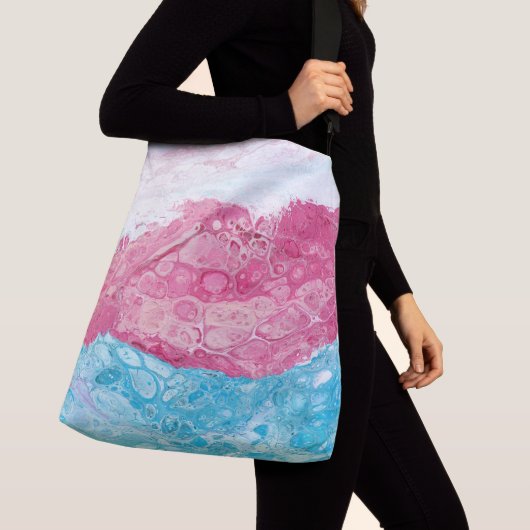 トランス・ジェンダーのプライド クロスボディバッグ (クローズアップ)