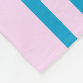 トランス・ジェンダーの美しい虹 フリースブランケット (角)