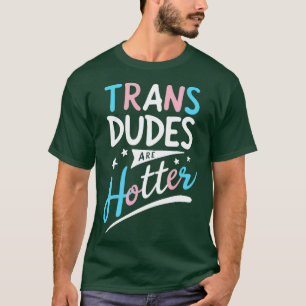 トランス・デュデスはLGBTのゲイプライド・トランスジェンダー Tシャツ
