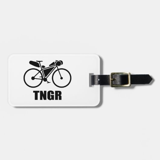 トランス・ノース・ジョージア・レース・ビケパッキング ラゲッジタグ (正面横)