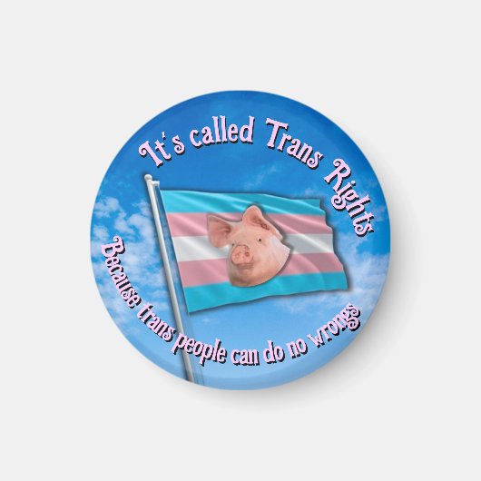 トランス・ライツ・マグネット マグネット (正面)