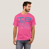 トランスEDMダンスミュージック Tシャツ (正面フル)