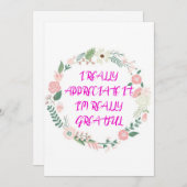 トランドタンクカード サンキューカード (正面/裏面)