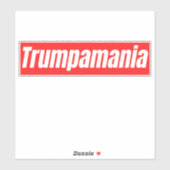 トランパマニアトランプ選挙2024 シール (シート)