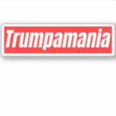 トランパマニアトランプ選挙2024 シール (正面)