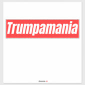 トランパマニアトランプ選挙2024 シール (シート)