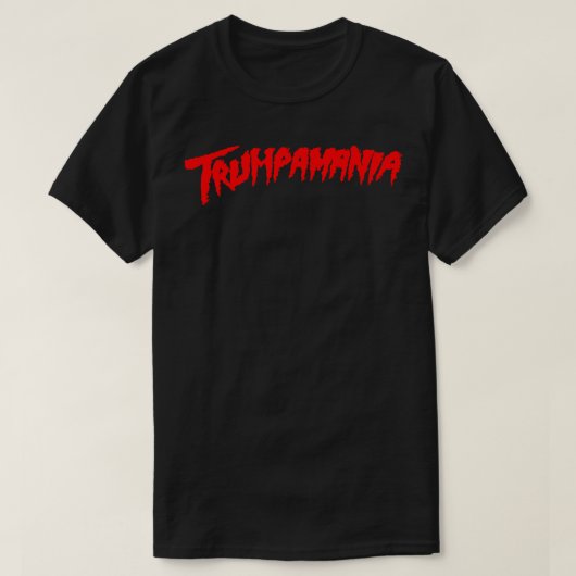 トランパマニア Tシャツ (デザイン正面)