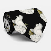 トランピーターピジョンホワイト ネクタイ (ロール)