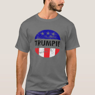 トランピーヴィンテージアンチ動揺してバイデン氏ラリー衣服T Tシャツ