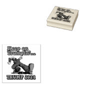 トランピ保ンで ラバースタンプ (押印)