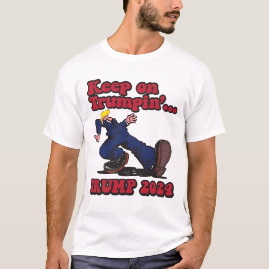 トランピ保ンで Tシャツ (正面)