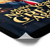 トランプおもしろいが再び新年を素晴らし作る新しい宣伝 ポスター (角)