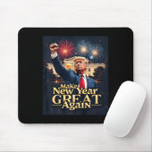 トランプおもしろいが再び新年を素晴らし作る新しい宣伝 マウスパッド (マウス)