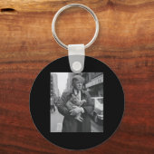 トランプおもしろいとネコ キーホルダー (正面)