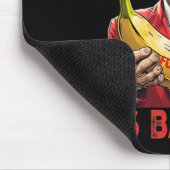 トランプおもしろいにとってバナナはかりで測だ マウスパッド (コーナー)