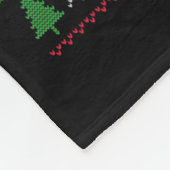 トランプおもしろいのバッククリスマスは再び素晴らしクリスマスP フリースブランケット (角)