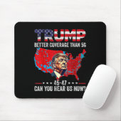 トランプおもしろいの良い報道トランプ就任式の日 マウスパッド (マウス)
