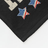 トランプおもしろいは丘の上でフェローを取るつもりである フリースブランケット (角)