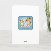 トランプおもしろいは偽ではないニュース誕生日 カード (裏面)