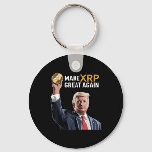 トランプおもしろいは再びXrpを作素晴らし成するXrp暗号 キーホルダー