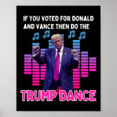 トランプおもしろいを愛するパパとママのためのティー – Trum ポスター (正面)