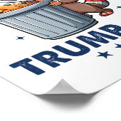 トランプおもしろいガルビージクルー ポスター (角)