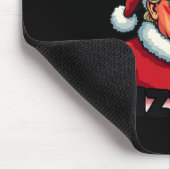 トランプおもしろいクリスマスサンタクロース マウスパッド (コーナー)
