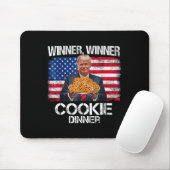 トランプおもしろいクリスマスデザイン優勝者Cookie マウスパッド (マウス)