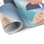 トランプおもしろいクリスマスラッピング紙 ラッピングペーパー (ロールコーナー)