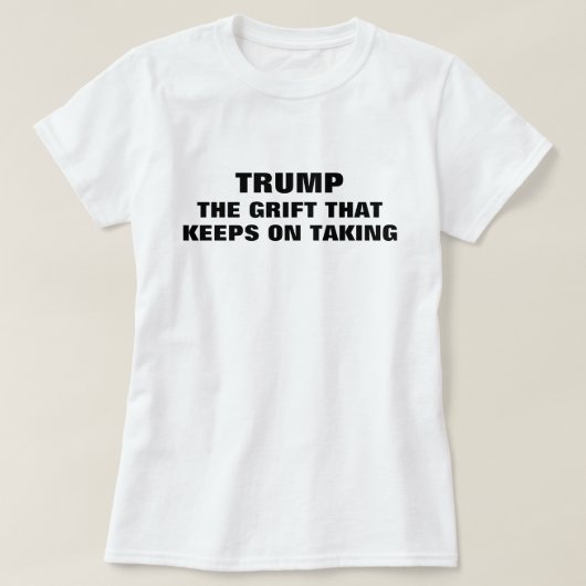 トランプおもしろいグフター Tシャツ (デザイン正面)