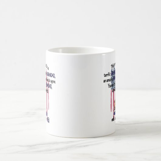 トランプおもしろいグランドギフトマグ コーヒーマグカップ (中央)