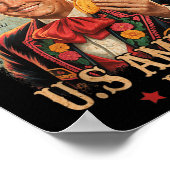 トランプおもしろいシャツアメリカズガルフエスト2025トランプマー ポスター (角)