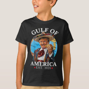 トランプおもしろいシャツガルフオブアメリカEst 2025 _1 Tシャツ