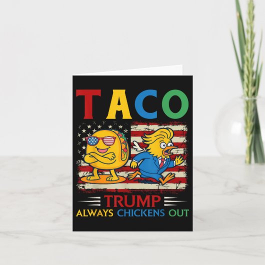 トランプおもしろいタコトランプは常に鶏を追い出す カード (正面)